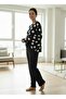 Puan Patterned Viscose Oversize Top - 2