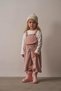 Powder Childhood Velvet Children's Overalls Jumpsuit - 4