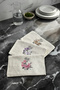 Papillon 30X50 cm Guipure Butterfly Embroidered 3-Piece Kitchen Towel |   Hand Towel |   Face Towel Set - 2