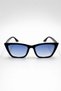 Gold Patterned Unisex Black Schlangenmuster Sunglasses - 3