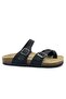 Aryan 20-320 Women's Orthopedic Flip Flops Black - 2