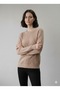 Women's Thessaloniki Knitted Textured Knitwear Standard Knitted Patterned Sweater - 2