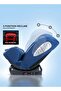 Convertible Baby Car Seat with ISOFIX, 3 Position Recline, Headrest Adjustable – Blue - 5