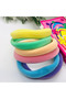 Soft Colored Rubber Buckle Set of 6 - 3