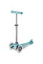 Scooters | Mini Deluxe LED Children's Scooter Aqua | Handlebar Adjustable | Light Up Whe - 2