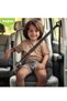 Baby Booster Car Seat with Removable Cover, Comfort, Compact and Easy to Use and Portable (Black) - 7