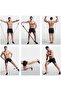 Portable Exercise 11Pcs Resistance Band Set Stackable Up to 150 Lbs - 4