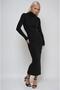 Baklava patterned long knitted dress 2010 - 3