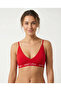 Crimson Bralet Red