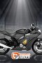 Respect for Riders 11X15 cm Vehicle - Motor Sticker Label Foil Cutting - 2