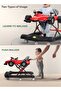 F1 Baby Walkers for 6-18 Month Baby, Push Walker for Kids with 3 Height Adjustable (Red) - 2