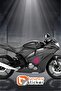 Respect for Riders 11X15 cm Vehicle - Motor Sticker Label Foil Cutting - 2