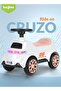 Cruzo Ride On Push Car with Smooth Wheels Music Light Storage for Toddlers 1–3 Years Pink - 8
