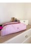 Dusty Pink Striped Hair Straightener Bag Waterproof Airwrap Airstrait Compatible Travel Bag - 6