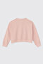 Girl's Printed Pink Sweashirt - 2