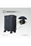 RoamTrio ABS 3-Piece Luggage Set with Scale, Combo Lock & Double Wheels - 8