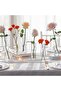 Clear Cylinder Glass Vase for Flowers, Floating or Pillar Candles, Home & Wedding Decor, 1pc-5x25cm - 7