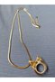 Quarter Steel Bow Necklace 65cm - 2