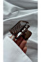 Women Transparent Geometric Latch Buckle Modern Rectangular Hair Accessory - 6