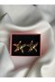 Modern Star Design Gold Color Women's Earrings - 2