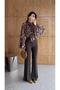 Tok Fabric Brown Spanish Fabric Trousers