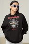 Iron Maiden Rock Metal Printed Unisex Oversized Music Band Hoodie - 2