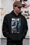 Billie Eilish Hit Me Hard and Soft Printed Unisex Oversized Singer Hoodie - 2