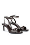 , Women's Heeled Sandals 161996Z6092 Brown - 2