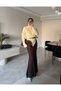 Women's Maxi Length Fully Lined Lace Skirt - 7