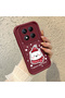 Redmi Note 14 Pro 4g Compatible Winter-Themed Snow Bear Snowflake Pattern Silicone Case