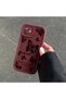 Samsung Galaxy A56 Burgundy Butterfly Silicone Case Camera Protection Shock Absorption Comfortable Grip - 8