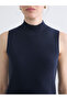 Nevavm Half Turtleneck Women's Knitwear Sweater with a Difference - 3