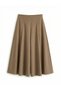 Peak New Season A-Line Skirt with Zipper at the Waist - 6