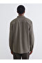 Regular Fit Long Sleeve Men's Shirt - 4