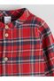 Two Mt Shop Quality Lcw Baby Red Baby Boy Shirt and Jean Pants 2-Piece Set - 3