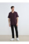 Create Your Style with Uzg Store Plum V-Neck Combed Cotton Men's T-Shirt - 2