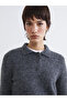 Esvab • Modern & Distinctive Devrik Roba Collar Women's Knitwear Sweater - 4