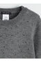 Rmz Farkiyla Anthracite Crew Neck Stone Mini Knit Dress - 6
