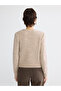 Esvab • Modern & Distinctive Zero Roba Collar Wool Blend Women's Knitwear Cardigan - 5