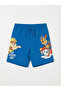 Two Mt Shop Quality Lcw Kids Blue 2 Thread Printed Standard & Regular Boys' Shorts - 3