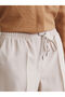 Esvab • Modern & Distinctive Waist Drawstring Carrot Planting Women's Pants - 4