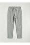 Gray Elastic Waist Pleated Boys' Trousers - 2