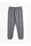 Gray standard fit men's jogger sweatpants by gülüs gi̇yi̇m - 5