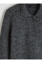 Esvab • Modern & Distinctive Devrik Roba Collar Women's Knitwear Sweater - 7