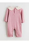 Nevavm Lcw Baby Pink Baby Collar Girl Baby Jumpsuit with a Difference - 3
