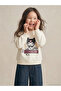 Ecru Kuromi Printed Girls' Thick Sweatshirt
