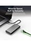 Connect 8-Port USB C Hub, Supports Display w/Resolutions up to 4K@60Hz - Works with Mac, Windows, and Chromebook - 100W PD w/ 10Gbps Data Transfer Speeds & 2.5Gbps Ethernet - Grey - 7