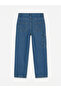Nevavm Loose Fit Boys' Cargo Jean Pants with Difference in Color - 3