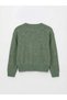 Esvab • Modern & Distinctive Zero Roba Collar Lace Detailed Baby Girl Knit Sweater - 3