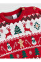 Esvab • Modern & Distinctive Zero Roba Collar Long Sleeve Christmas Themed Baby Boy Set - 4